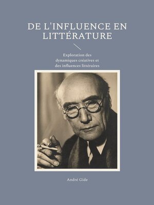 cover image of De l'influence en littérature